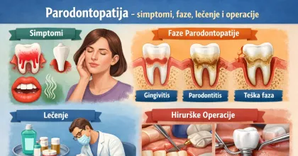 Slika za članak: Parodontopatija - simptomi, faze, lečenje i operacije